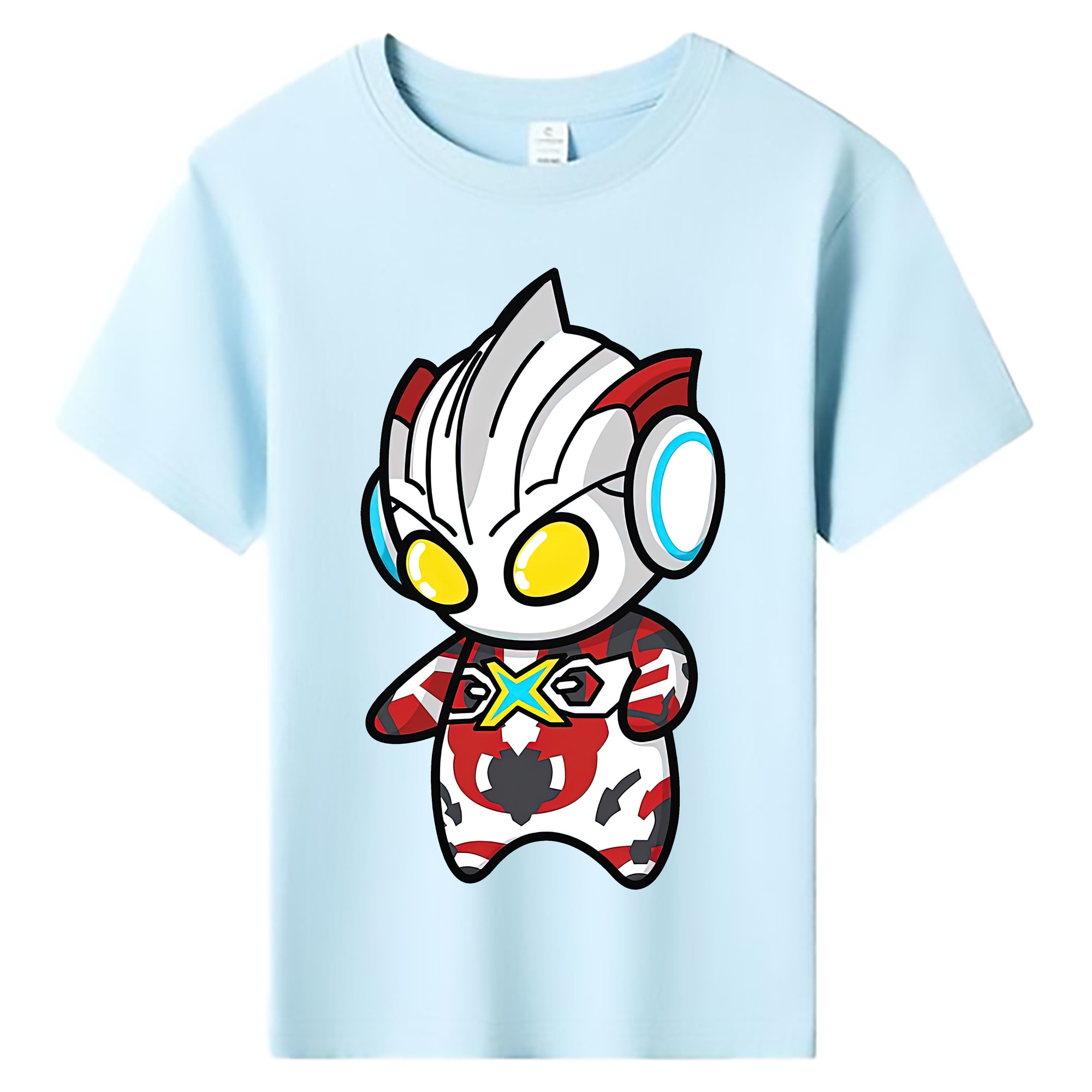 （画像用） ウルトラマン Ultraman 綿100％キッズTシャツ（フロントプリント）